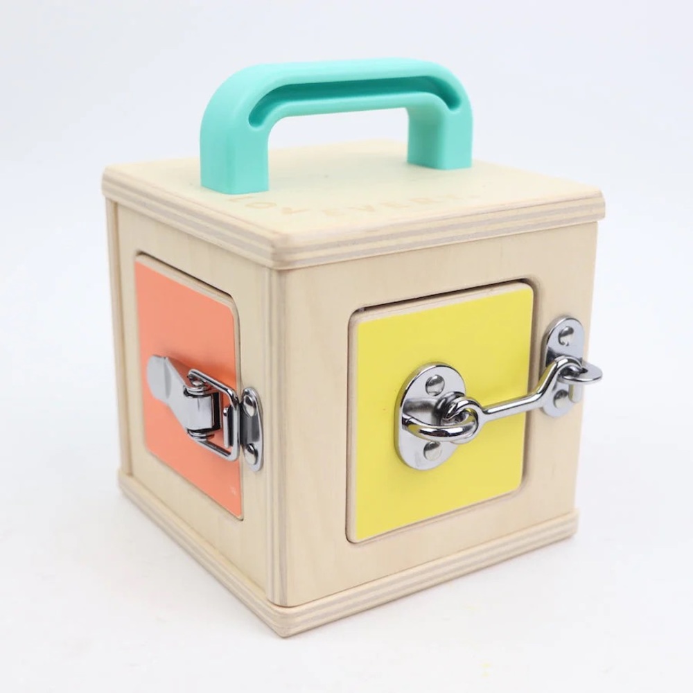 Lovevery Lock Box The Realist Play Kit Montessori Wooden Toddler 19-21 months